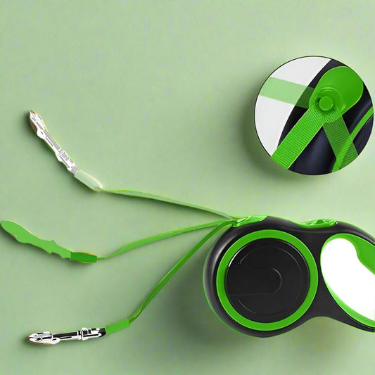 Laisse de chien - MaxLeash™ - Vert - Le royaume du chien